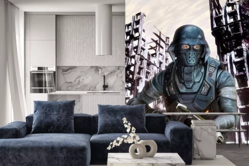 Visualisatie van het product