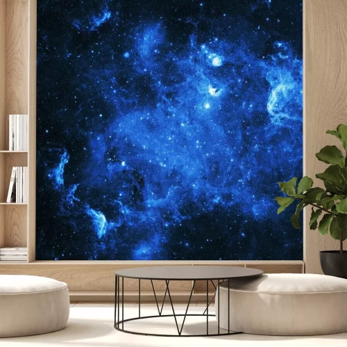 Fotobehang Blauwe ruimte