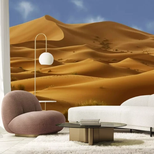 Fotobehang Duinen in de Sahara woestijn