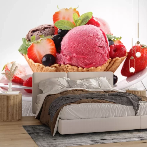 Sticker dessert, ijs