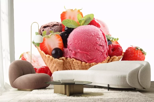 Visualisatie van het product