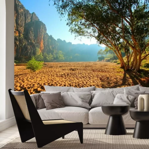 Fotobehang Het zandige landschap van Australië