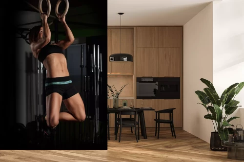 Visualisatie van het product