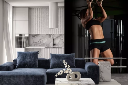 Visualisatie van het product