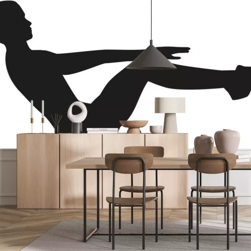 Sticker aerobic gymnastiek