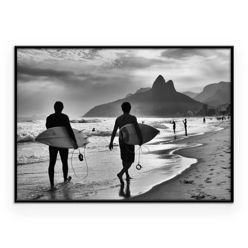 Poster prachtig strand in Rio de Janeiro