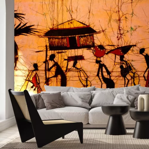 Sticker Afrikaanse kunst