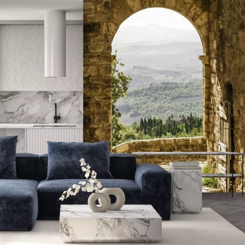 Fotobehang Toscane