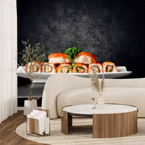 Sticker Sushi en broodjes in plaat