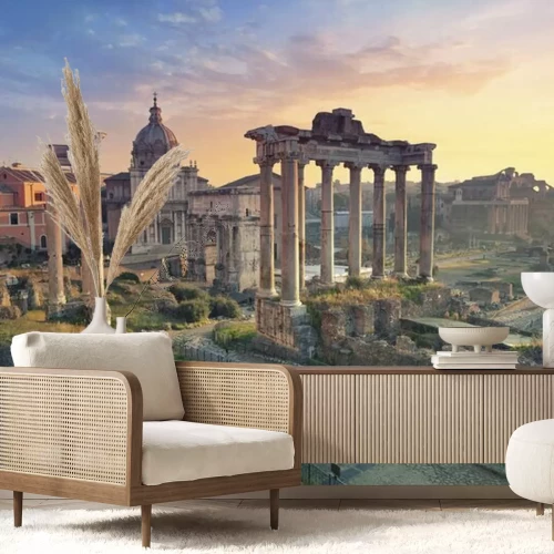 Fotobehang Forum Romanum in Rome