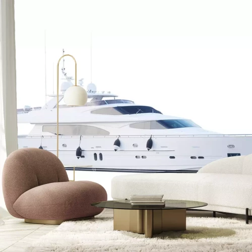 Sticker Het beeld van de boot