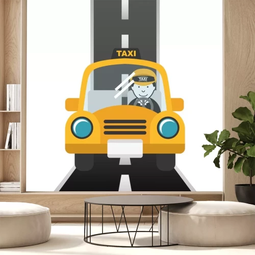 Sticker taxi service design