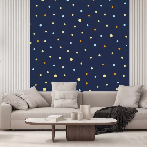 Sticker Naadloos stippatroon.