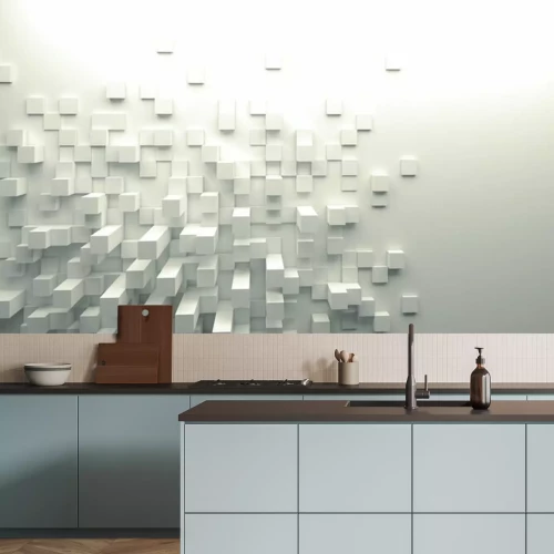 Fotobehang 3d geometrische achtergrond