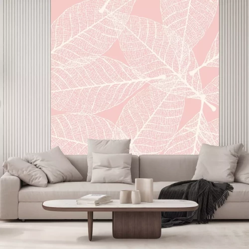 Sticker Skelet bladeren naadloze