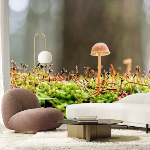 Sticker kleine paddestoel