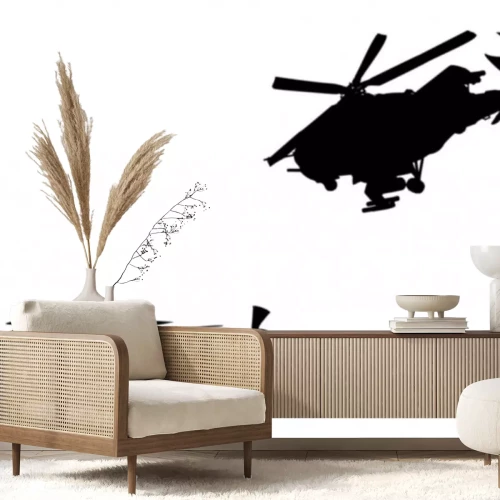 Sticker helikopter
