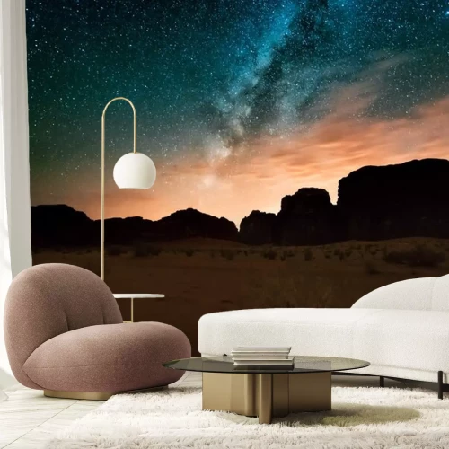 Sticker Het Melkwegstelsel gezien vanuit de kloof