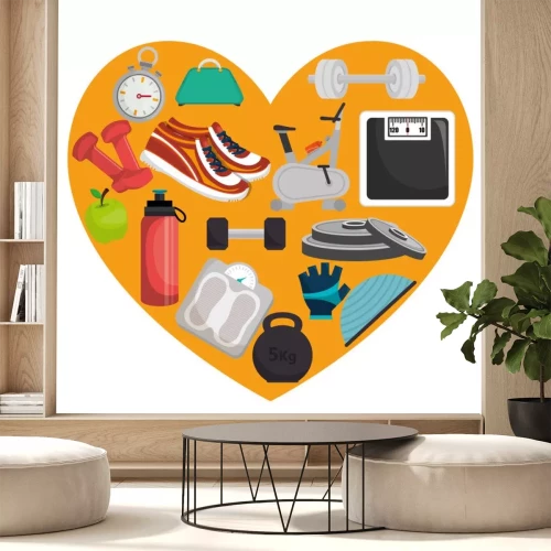 Sticker Gym en fitness lifestyle