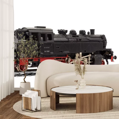 Sticker alte Modelleisenbahn Dampflok, lok, lokomotive