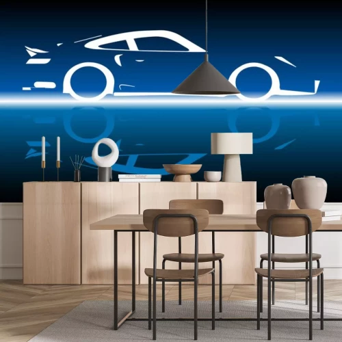 Sticker Fast Car Reflection