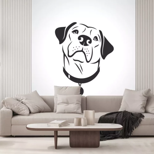Sticker Labrador retriever dog 