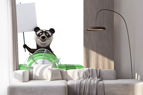 Visualisatie van het product