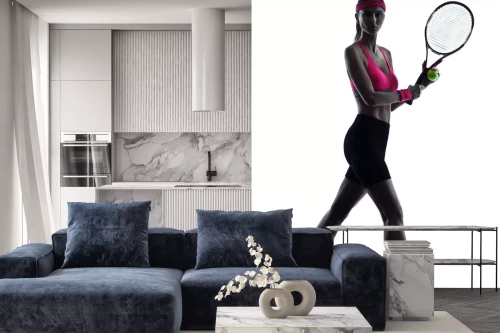 Visualisatie van het product