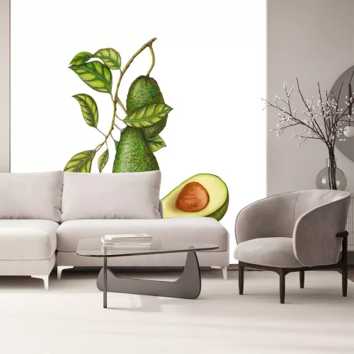 Sticker botanische illustratie