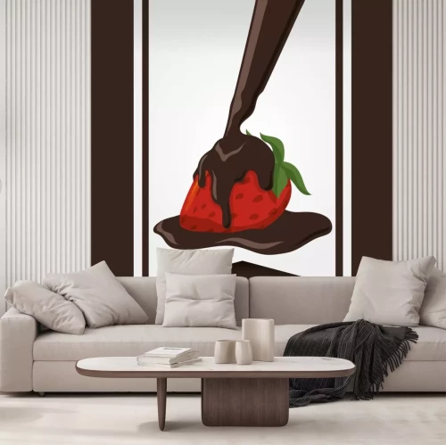 Sticker Eten en menu iconen ontwerp