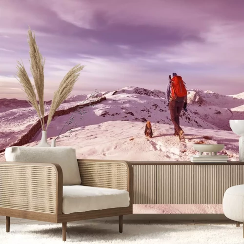 Sticker Bergwandelen