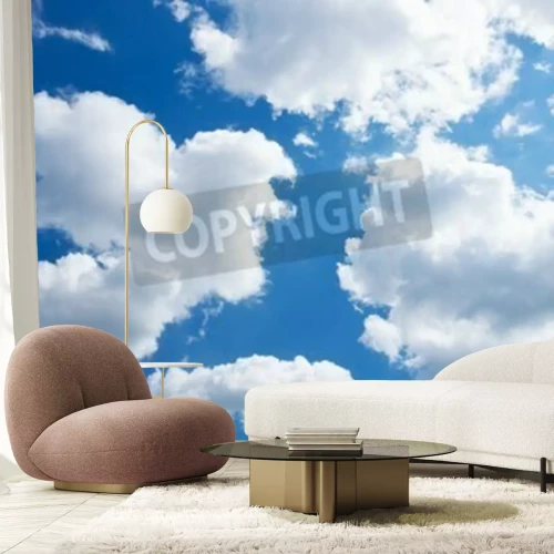 Fotobehang Lucht op een zomerse dag