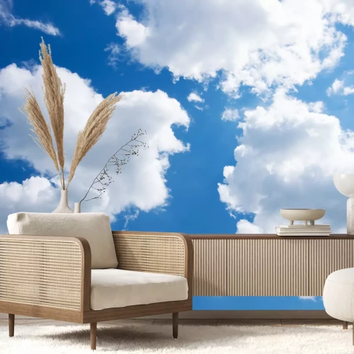 Fotobehang Lucht op een zomerse dag