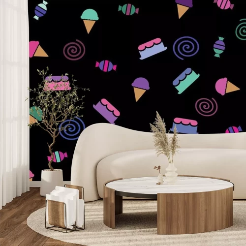 Sticker cake ijs afdruk