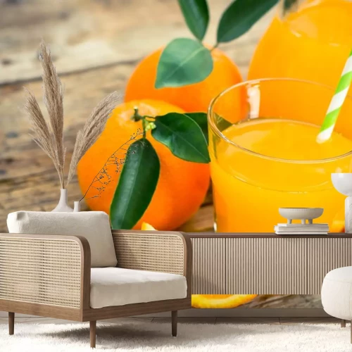 Sticker sinaasappelsap