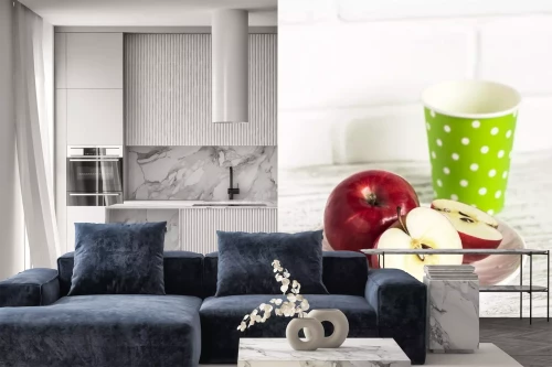 Visualisatie van het product