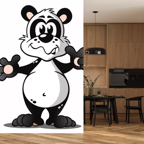 Sticker Panda standing