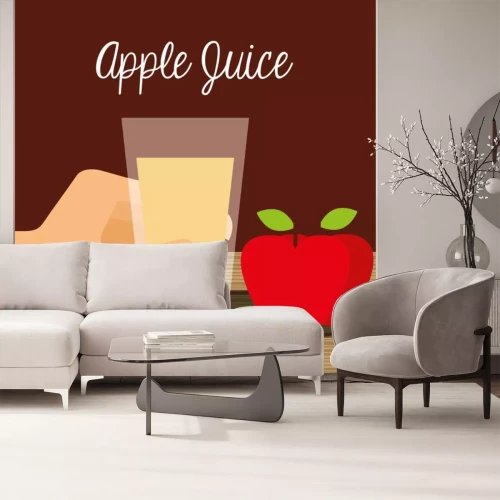 Sticker sap fruit ontwerp