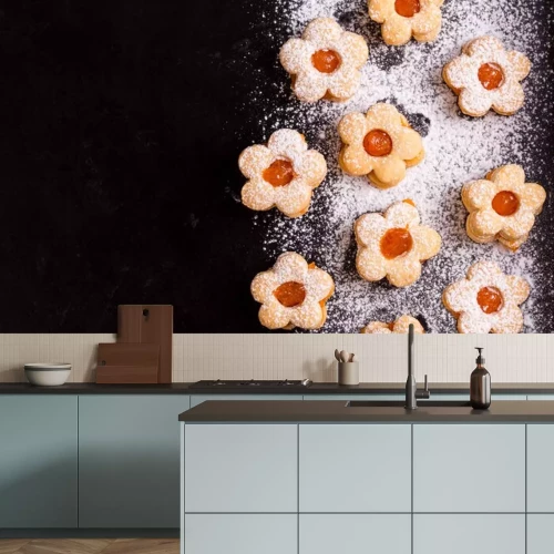 Sticker koekjes met jam