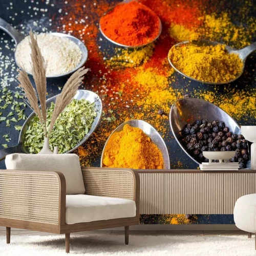 Sticker kleurrijke kruiden