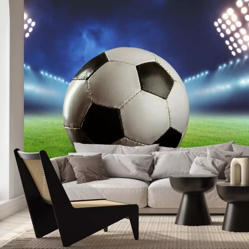 Fotobehang Voetbal in het voetbalstadion