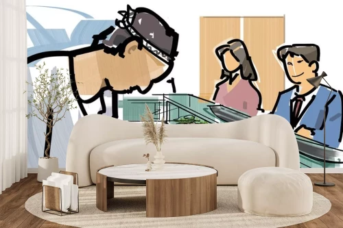 Visualisatie van het product