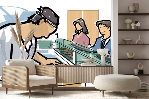 Visualisatie van het product