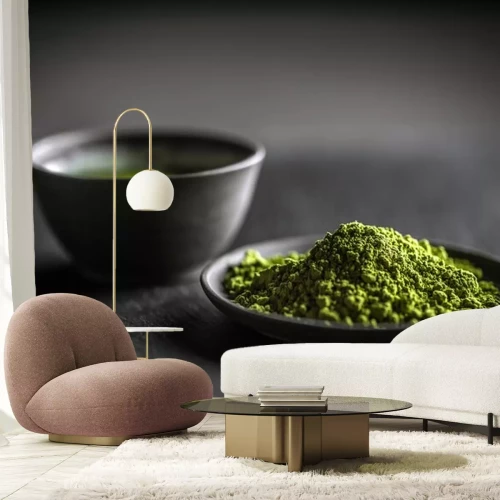 Sticker Matcha groene thee