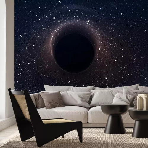 Fotobehang Zwart gat in de ruimte