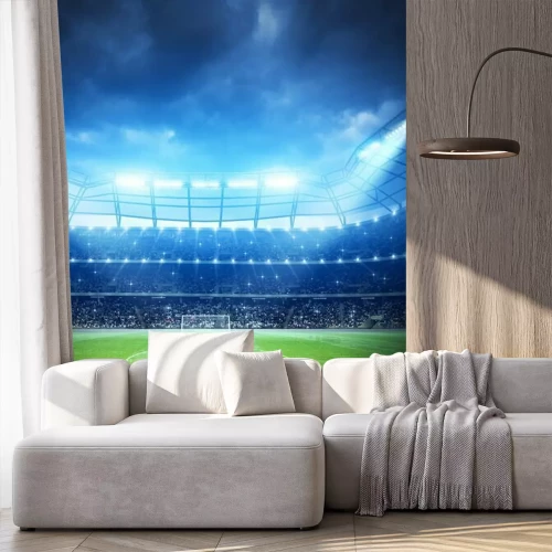 Fotobehang Stadion onder de wolken