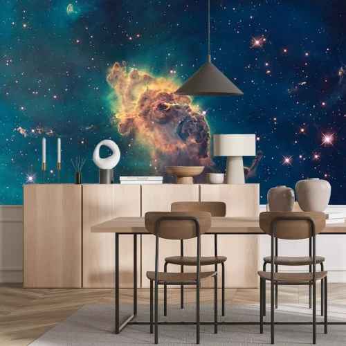 Fotobehang Een nevel van gas en stof