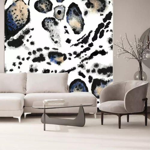 Sticker Aquarel luipaard patroon