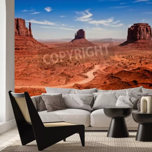 Fotobehang Woestijn en rotsen in Amerika