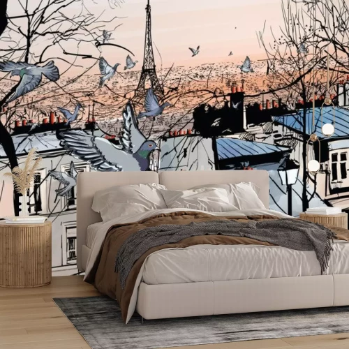 Sticker Montmartre in Parijs